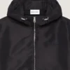 Kurtka wiatrówka z polifailu z haftowanym logo Givenchy Kurtka wiatrówka z polifailu z haftowanym logo Givenchy