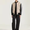 Kurtka z mieszanki materiałów z haftem Givenchy Paris Kurtka z mieszanki materiałów z haftem Givenchy Paris