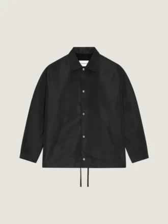 Kurtka z polifailu z szwami couture i naszywką Givenchy Paris Kurtka z polifailu z szwami couture i naszywką Givenchy Paris