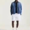 Kurtka z szwami couture z ciemnoniebieskiego denimu Kurtka z szwami couture z ciemnoniebieskiego denimu