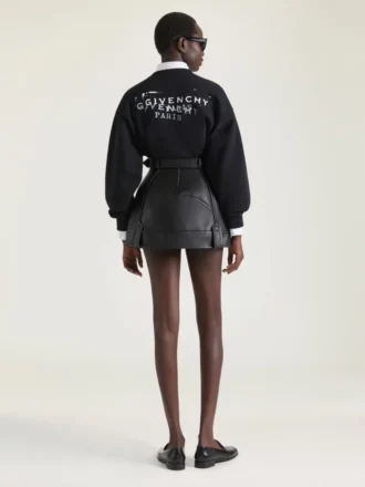 Bluza z polaru z nadrukiem stempla Givenchy