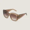 Okulary przeciwsłoneczne Givenchy Bold z acetatu Okulary przeciwsłoneczne Givenchy Bold z acetatu
