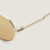 Okulary przeciwsłoneczne Gv One z metalową oprawką Okulary przeciwsłoneczne Gv One z metalową oprawką