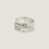 Pierścionek Givenchy Tape z metalu i emalii Pierścionek Givenchy Tape z metalu i emalii
