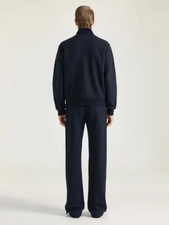Bluza z zamkiem błyskawicznym z wełny i kaszmiru z naszywką Givenchy Bluza z zamkiem błyskawicznym z wełny i kaszmiru z naszywką Givenchy