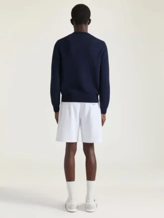 Sweter z dzianiny bawełnianej z haftem Givenchy Paris
