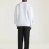 Sweter z dzianiny w romby z charakterystycznymi szwami Sweter z dzianiny w romby z charakterystycznymi szwami