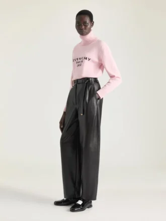 Sweter z golfem z wełny i kaszmiru z charakterystycznym logo Givenchy