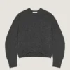 Sweter z szwami couture z wełny alpaki i jaka Sweter z szwami couture z wełny alpaki i jaka