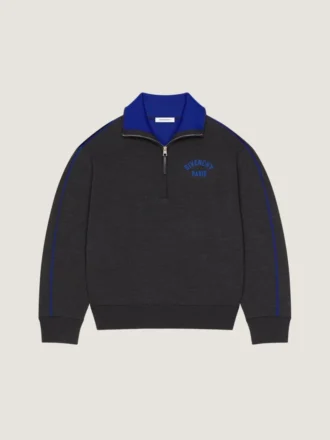 Sweter z szwem couture z wełny z żakardowym wzorem Givenchy Paris Sweter z szwem couture z wełny z żakardowym wzorem Givenchy Paris