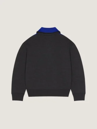 Sweter z szwem couture z wełny z żakardowym wzorem Givenchy Paris Sweter z szwem couture z wełny z żakardowym wzorem Givenchy Paris
