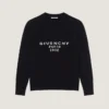 Sweter z wełny i kaszmiru z charakterystycznym logo Givenchy Sweter z wełny i kaszmiru z charakterystycznym logo Givenchy