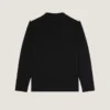 Sweter z wełny z detalami z grosgrainu Sweter z wełny z detalami z grosgrainu