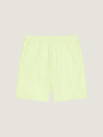 Szorty bermudy z szwem couture z polaru