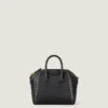 Torebka Antigona Bag z skóry typu box z ćwiekami Torebka Antigona Bag z skóry typu box z ćwiekami