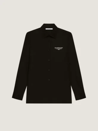 z bawełnianej popeliny z haftowanym logo Givenchy z bawełnianej popeliny z haftowanym logo Givenchy