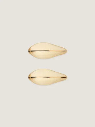Zestaw kolczyków typu earcuff z motywem nasion klonu w metalowym wykończeniu Zestaw kolczyków typu earcuff z motywem nasion klonu w metalowym wykończeniu